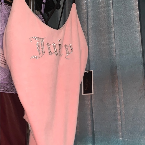 Juicy Couture Other - JUICY COUTURE PINK VELOUR BODYSUIT